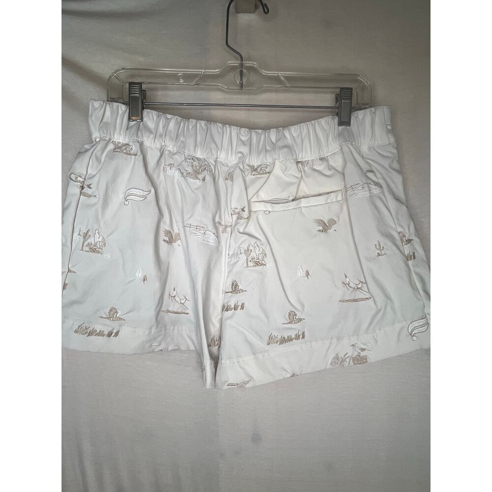Fabletics Malbon pleated flounce short in bone, size M, EUC - Picture 8 of 8